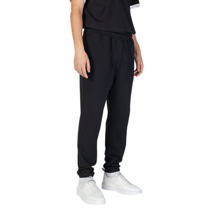 Black Cotton Joggers (Workout Pants)