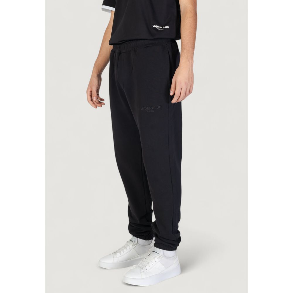 Black Cotton Joggers (Workout Pants)