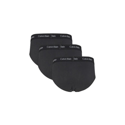 Black Elastane Briefs