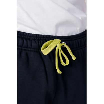 Blue Cotton Joggers (Workout Pants)