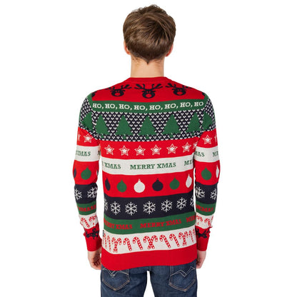 Red Cotton Sweatshirt