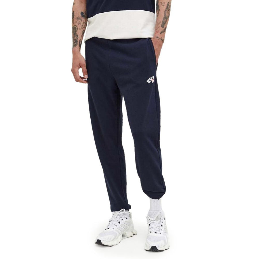 Blue Cotton Joggers (Workout Pants)