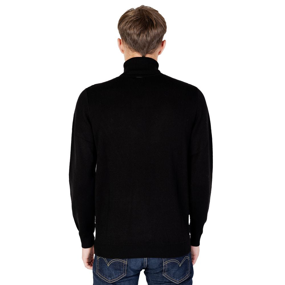 Black Wool Turtleneck