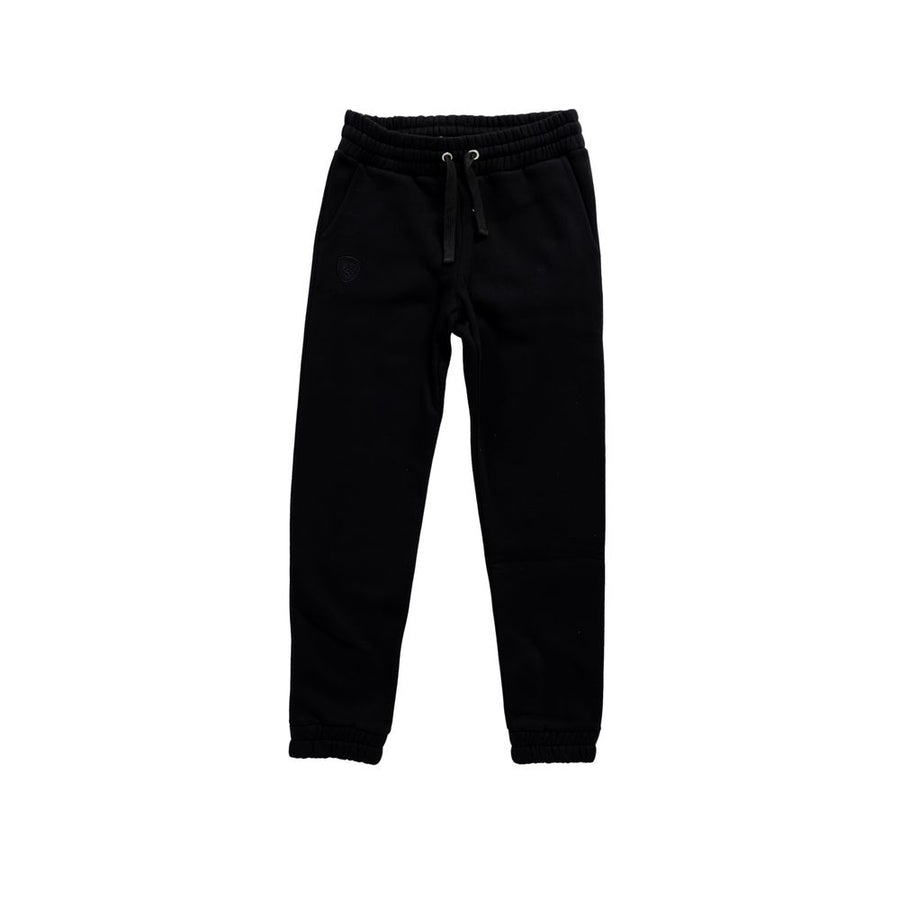 Black Cotton Joggers (Workout Pants)