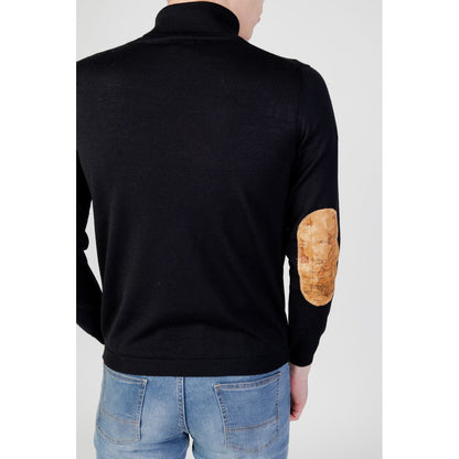 Black Viscose Turtleneck