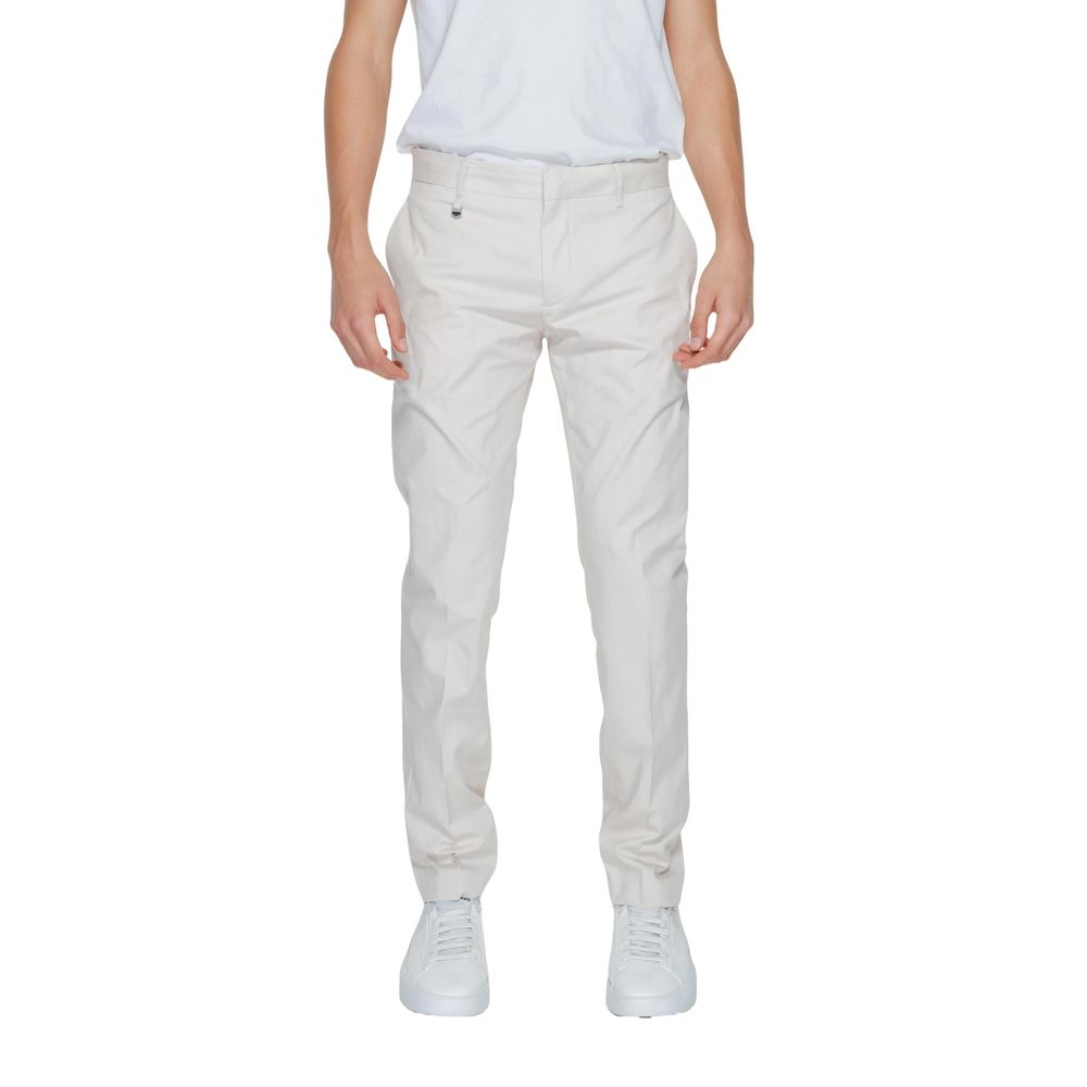 Beige Cotton Pant