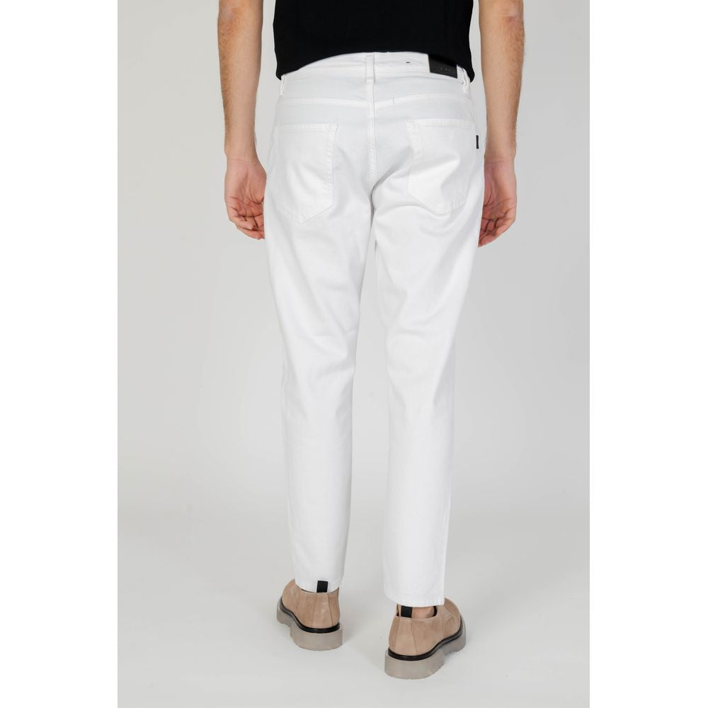 White Cotton Skinny Jeans