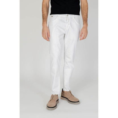 White Cotton Skinny Jeans