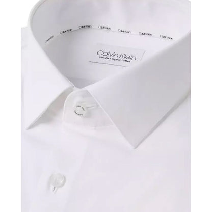 White Cotton Dress Shirt