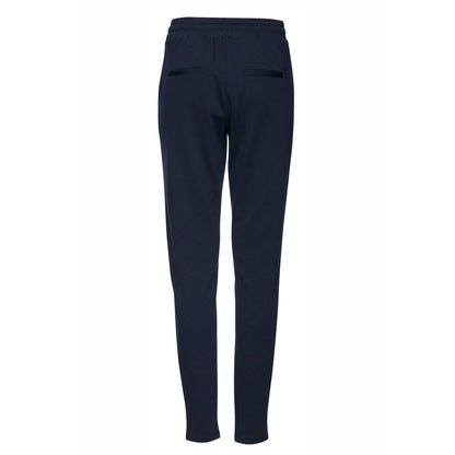 Blue Polyester Pant