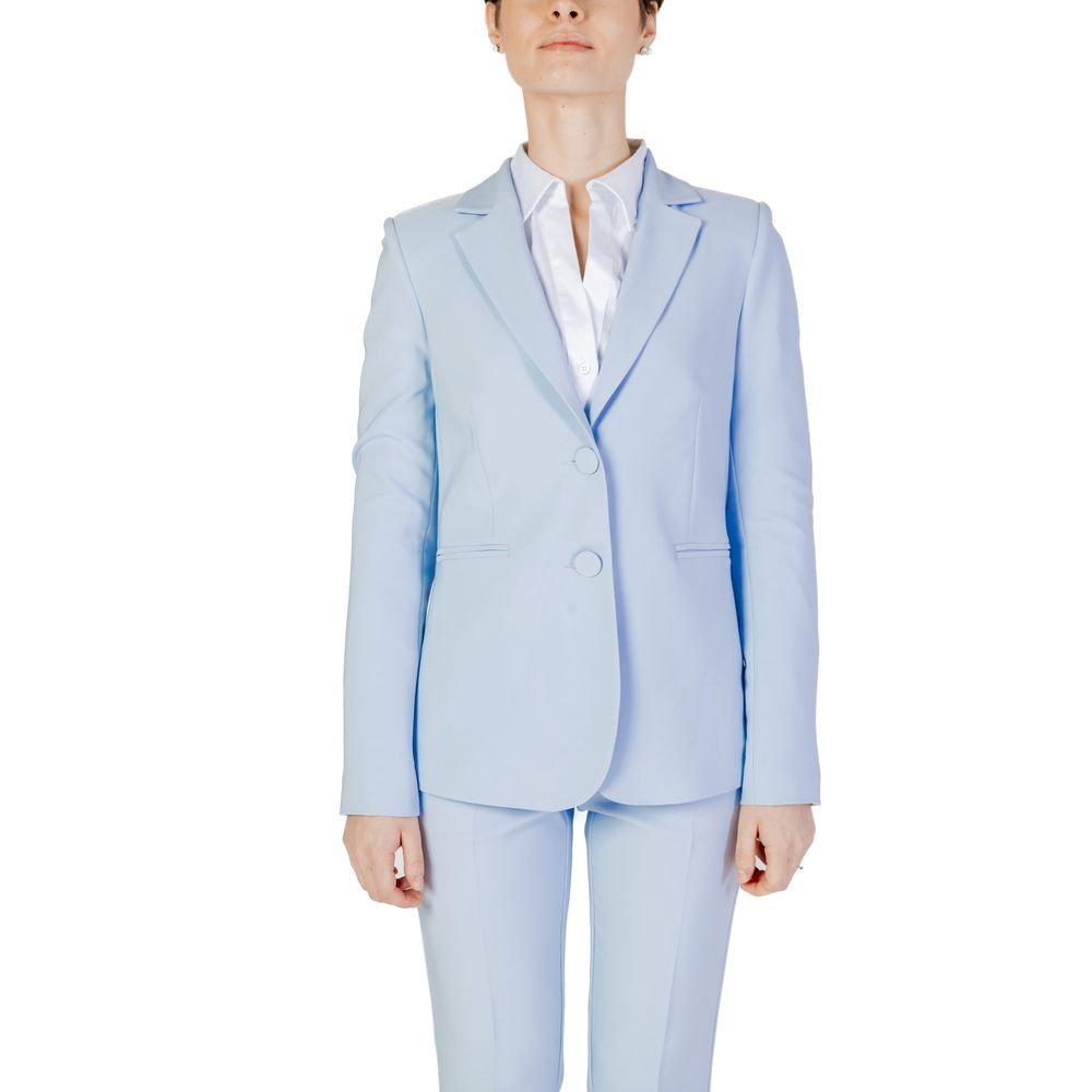 Blue Polyester Blazer