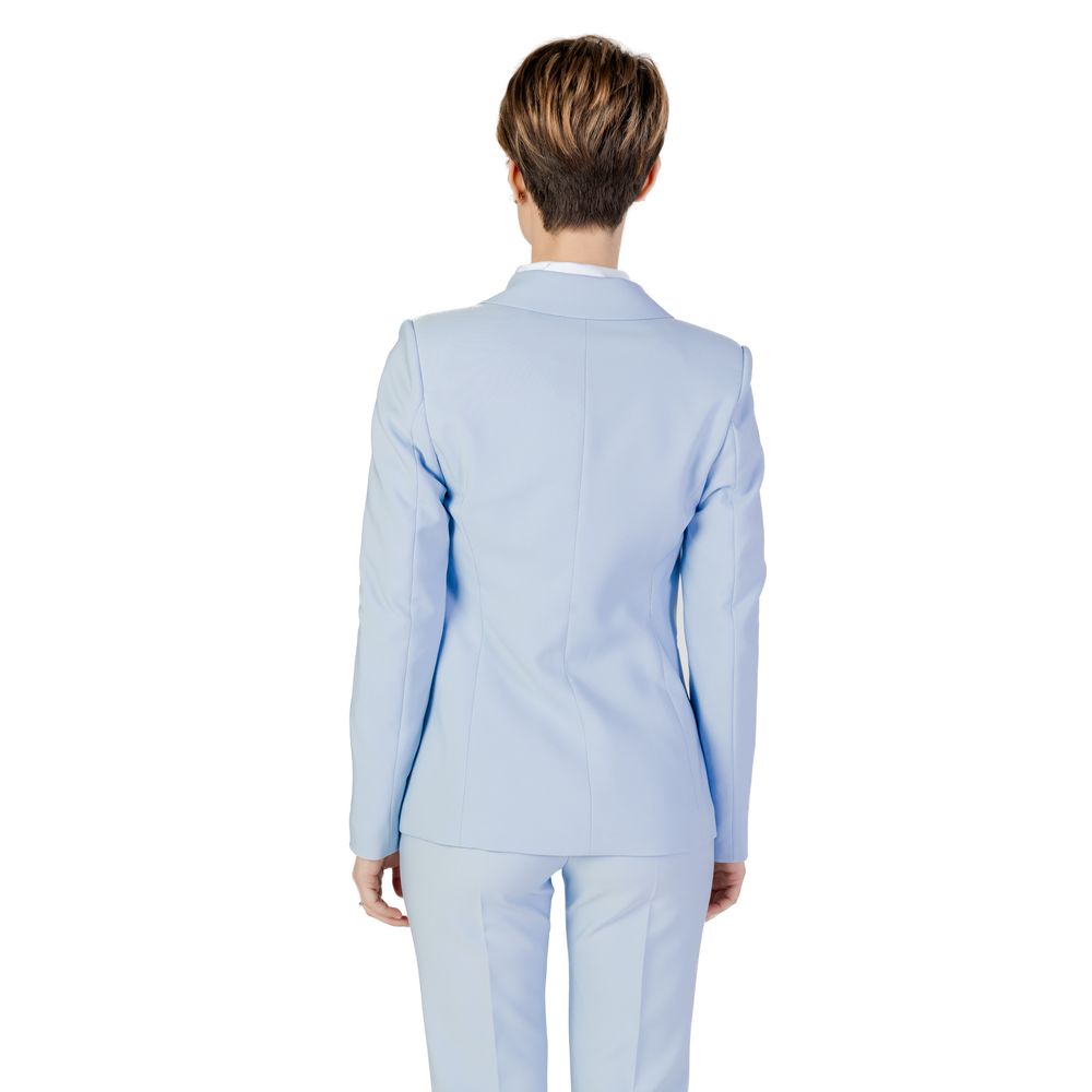 Blue Polyester Blazer
