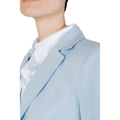 Blue Polyester Blazer