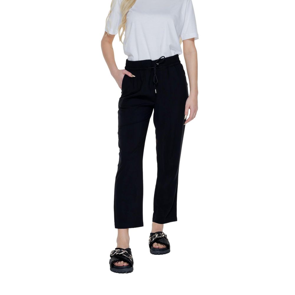 Black Viscose Pant