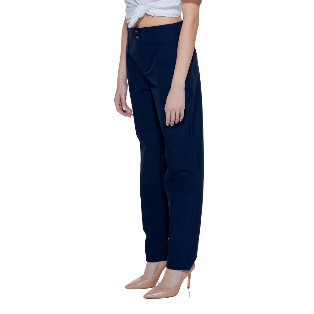 Blue Polyamide Pant
