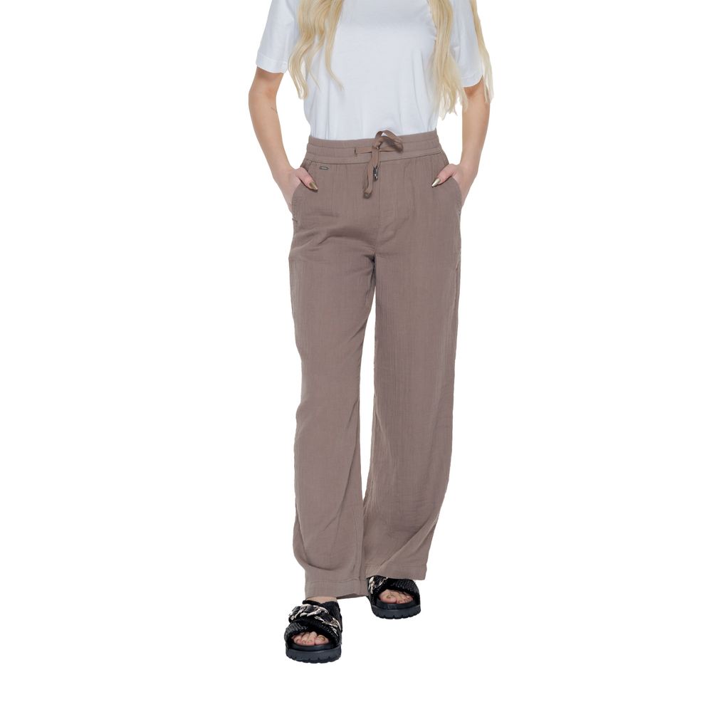 Brown Cotton Pant
