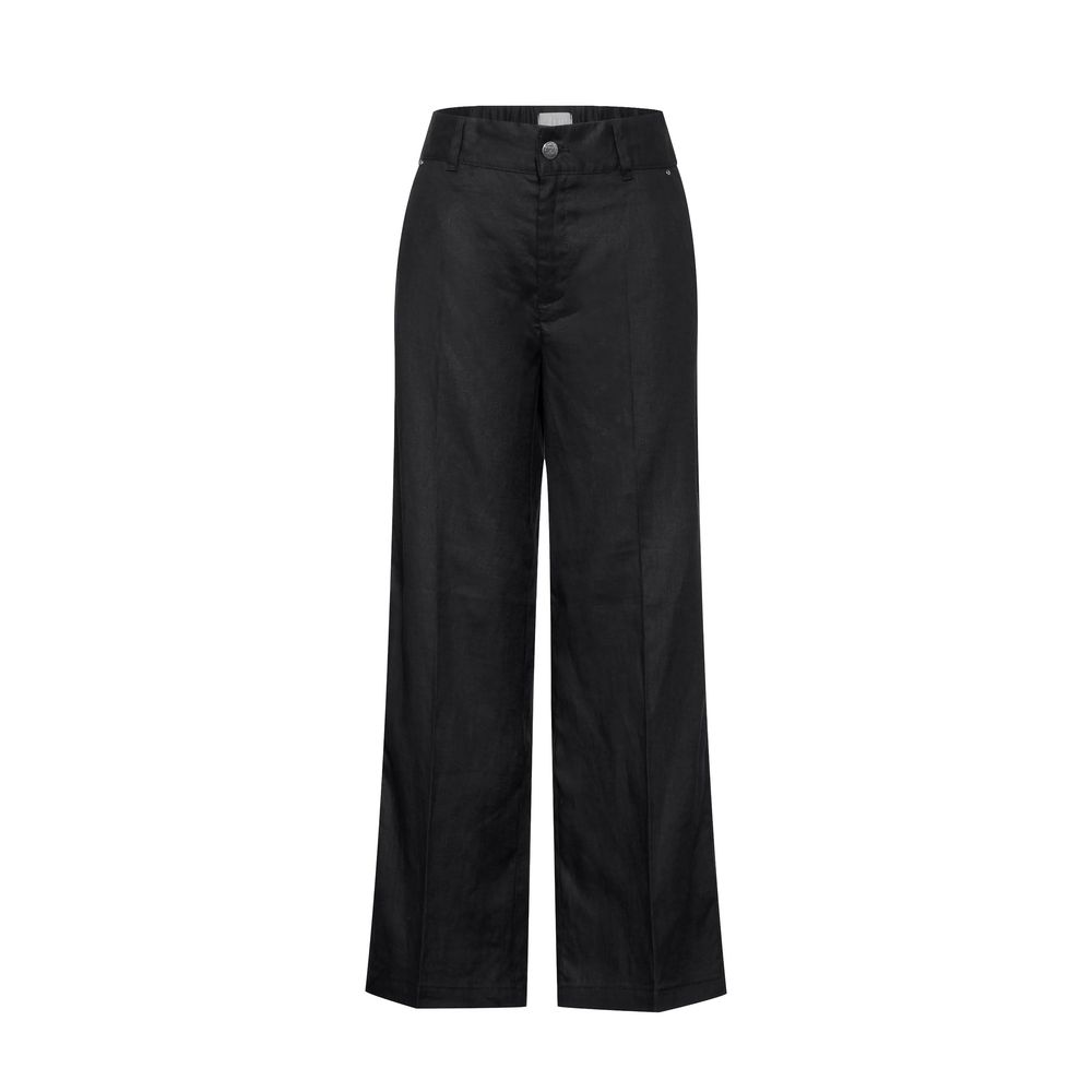 Black Linen Pant