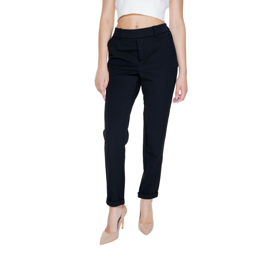 Black Polyester Pant