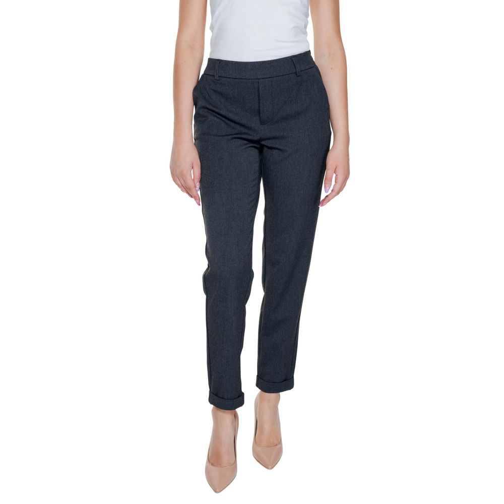 Gray Polyester Pant