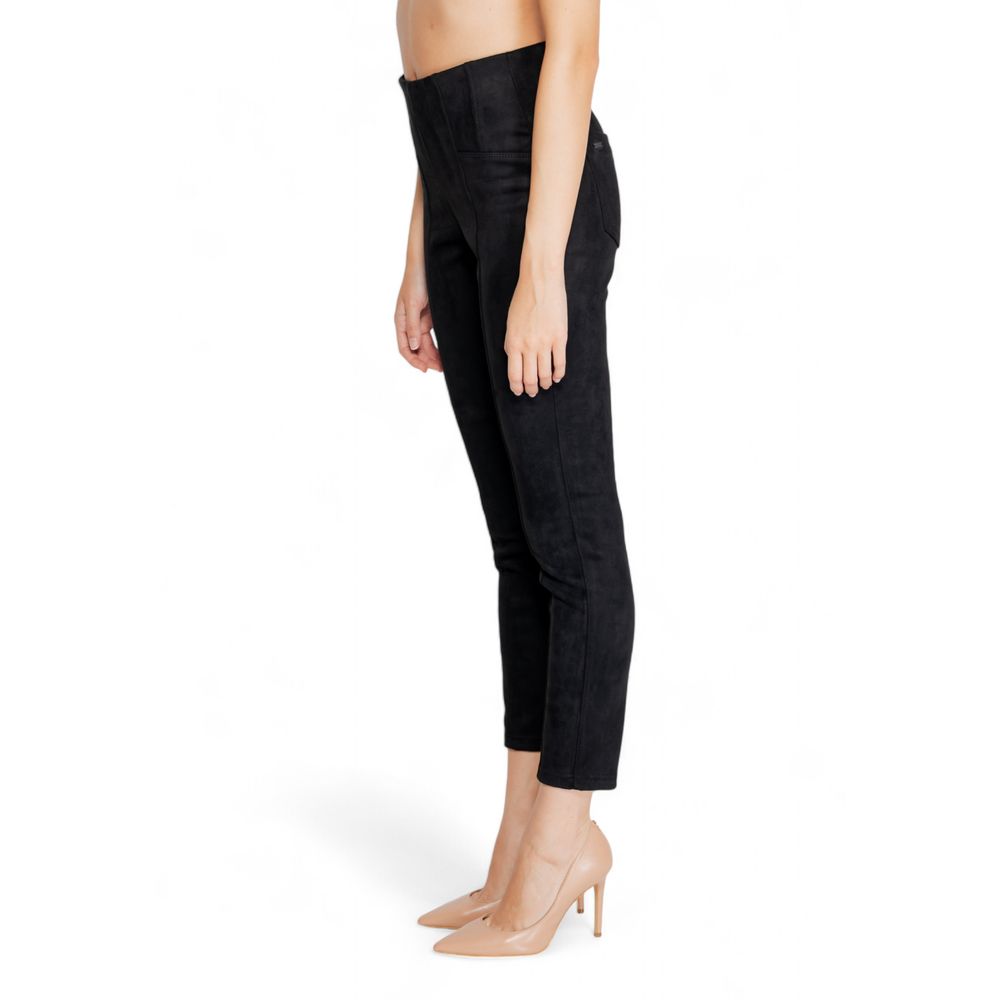 Black Polyester Leggings