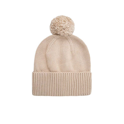 Beige Cotton Caps Baseball Hat