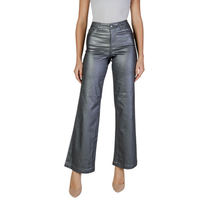 Silver Viscose Pant