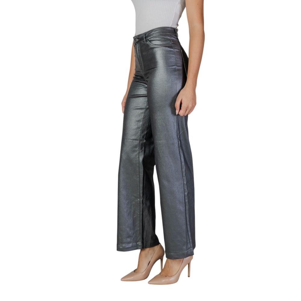 Silver Viscose Pant