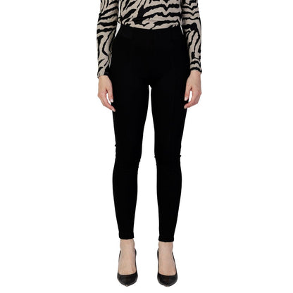 Black Viscose Leggings