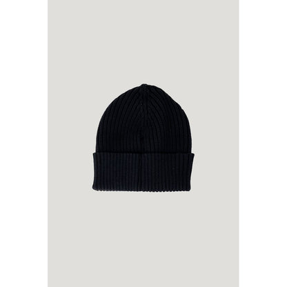 Black Wool Cap (Baseball Hat)
