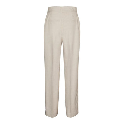 Gray Polyester Pant