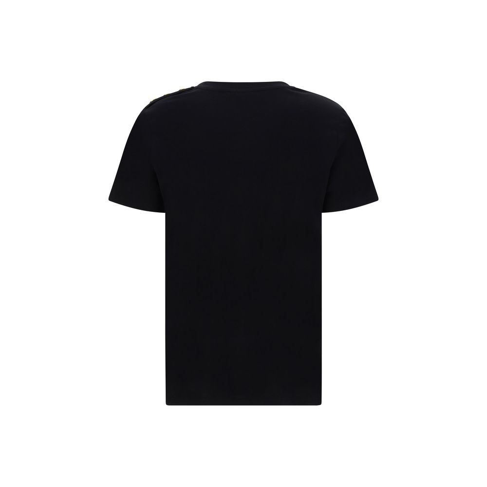 Black Cotton T-Shirt