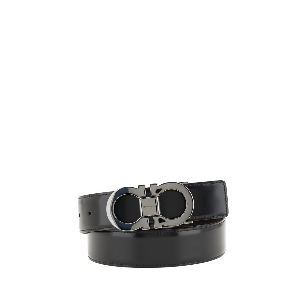 Black Calf Leather Bos Taurus Regular Belt