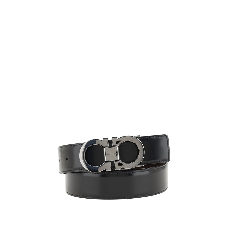 Black Calf Leather Bos Taurus Regular Belt