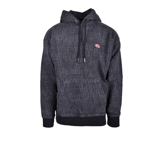 Gray Cotton Hoodie