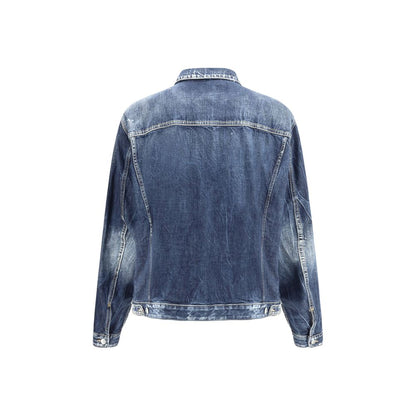 Blue Cotton Denim Jacket