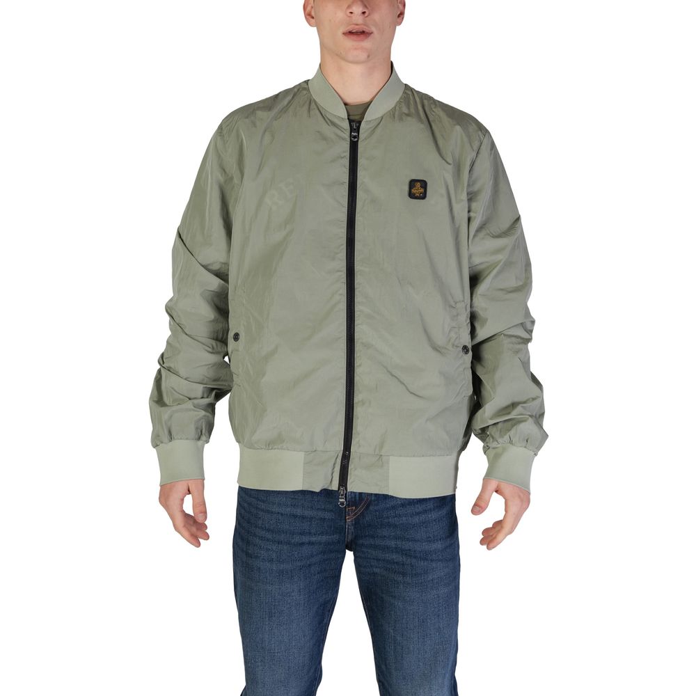 Green Polyamide Jackets & Coat