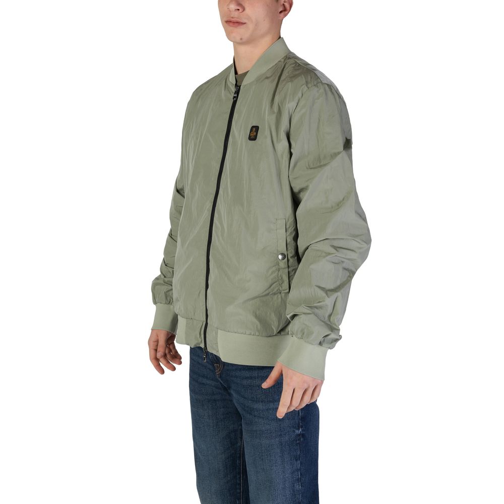 Green Polyamide Jackets & Coat
