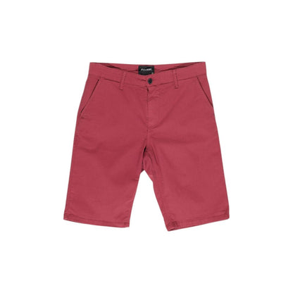 Bordeaux Cotton Bermuda Shorts