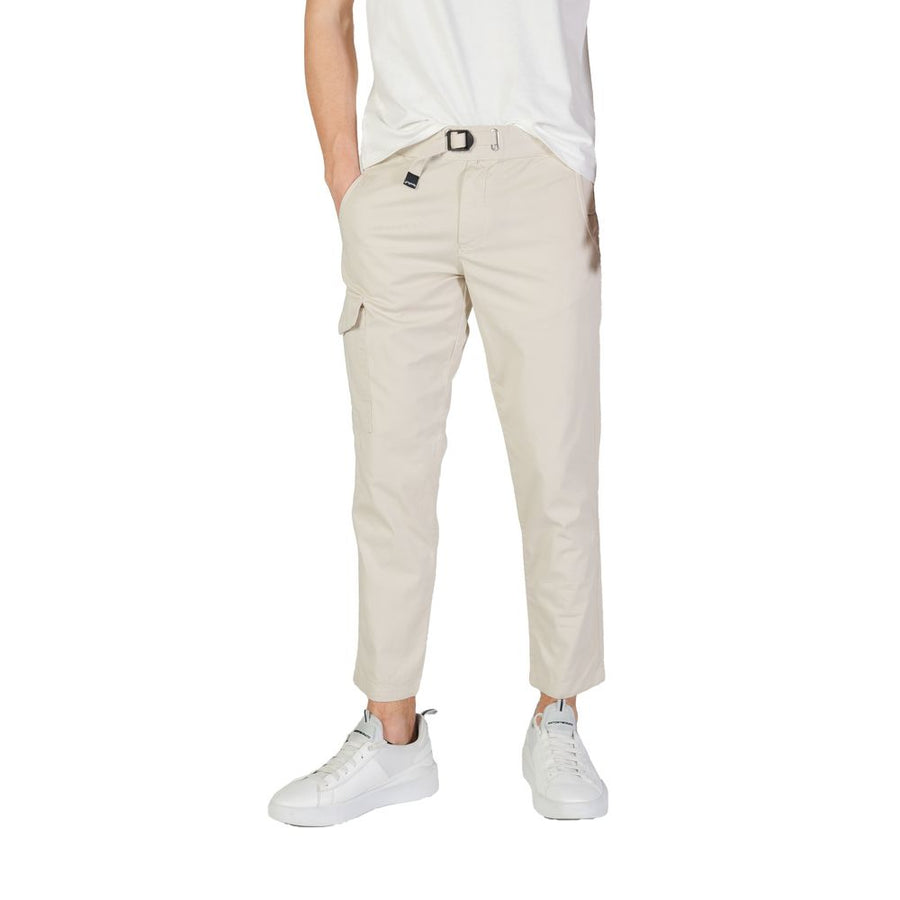 Beige Cotton Pant