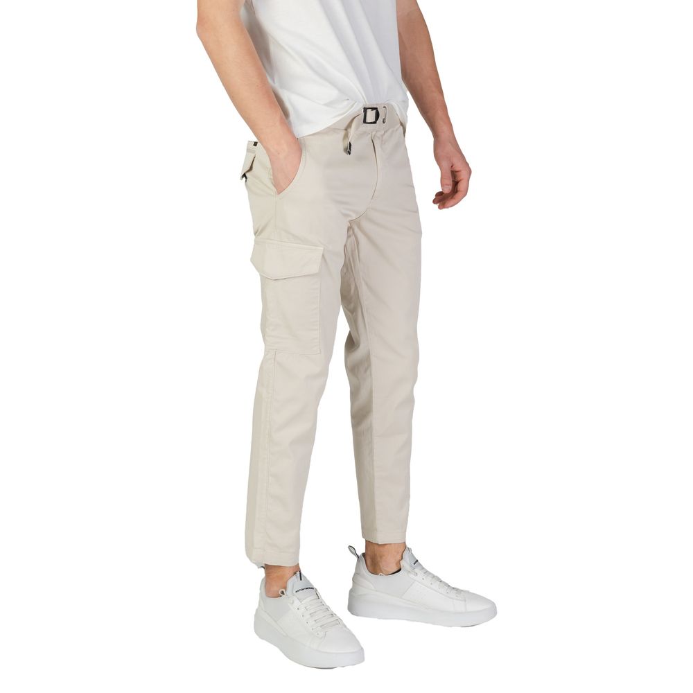 Beige Cotton Pant