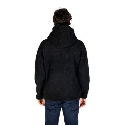 Black Polyester Shell Jacket