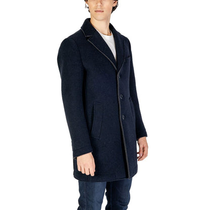 Blue Wool Coat