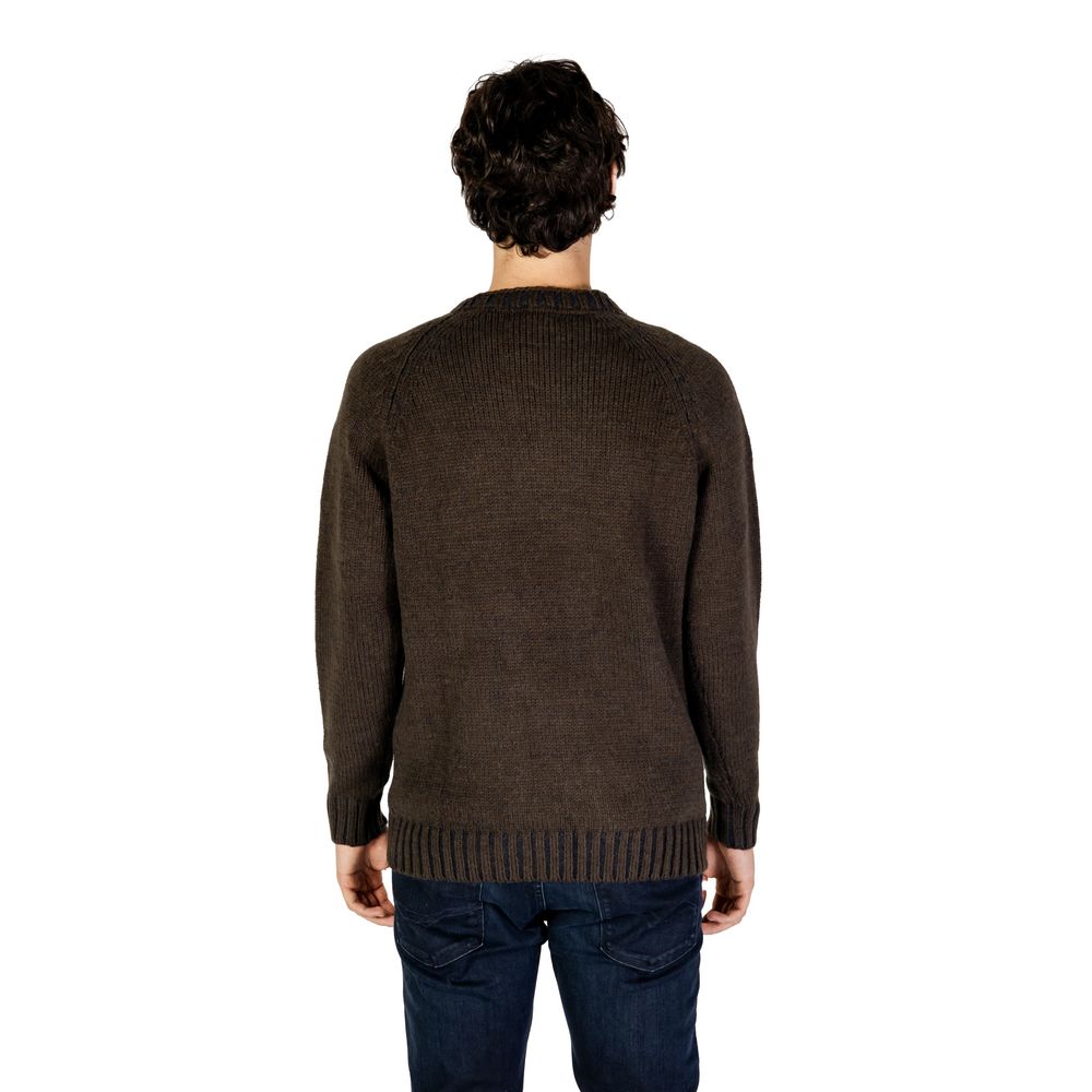 Brown Marabou Sweater