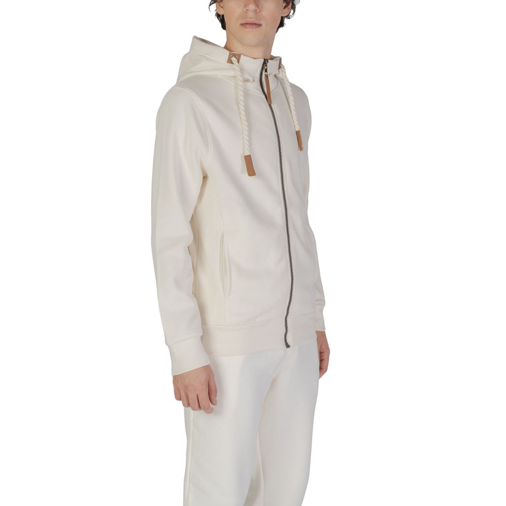 Cream Cotton Hoody