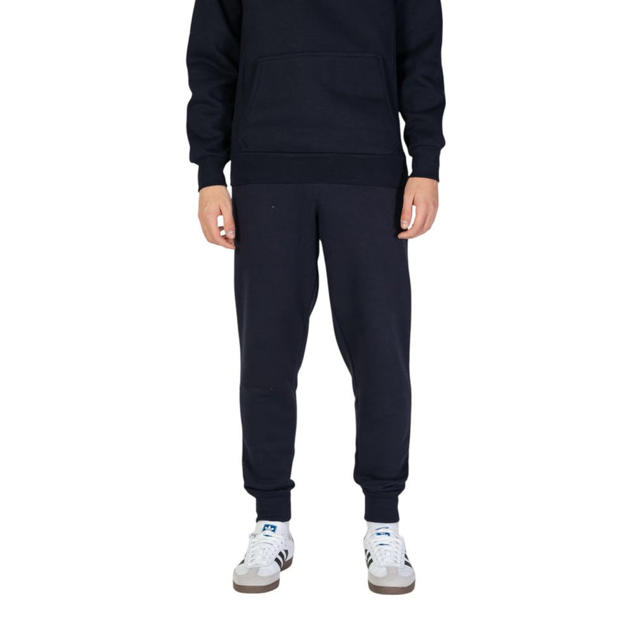 Blue Cotton Joggers Workout Pant