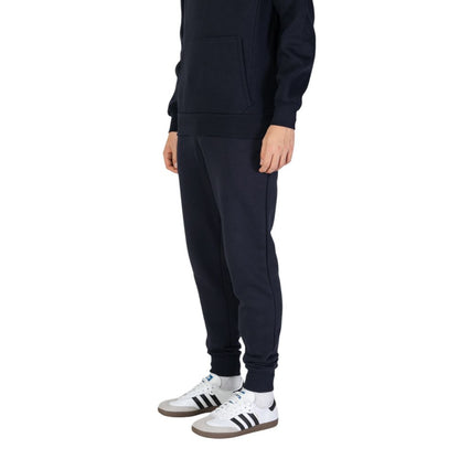 Blue Cotton Joggers Workout Pant