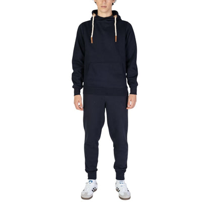 Blue Cotton Joggers Workout Pant