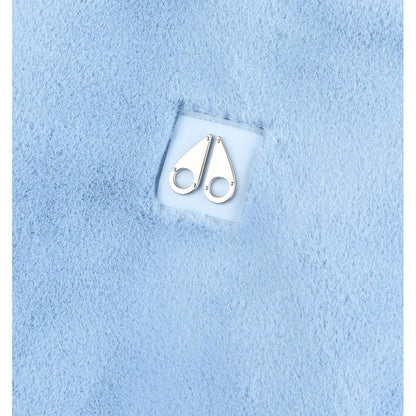 Light Blue Nylon Women Jacket