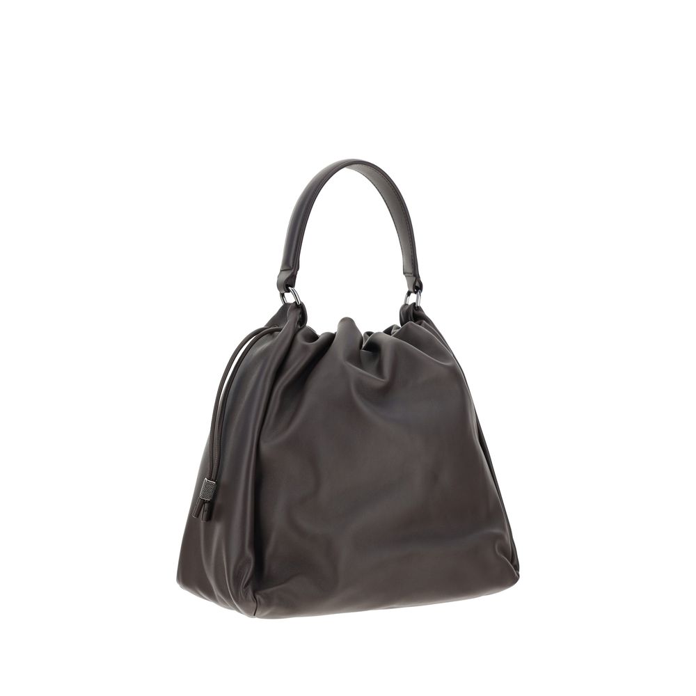 Brown Calf Leather Bos Taurus Shoulder Bag