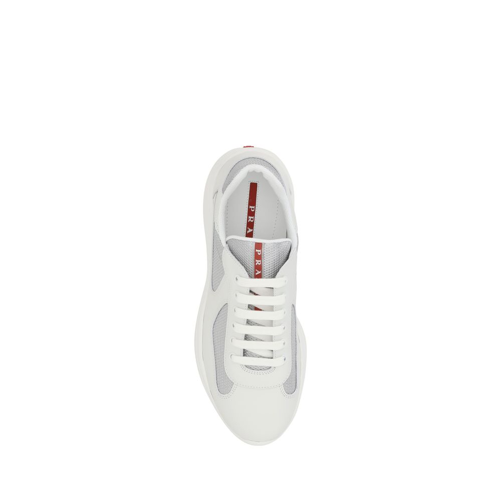 White Leather America's Sneakers